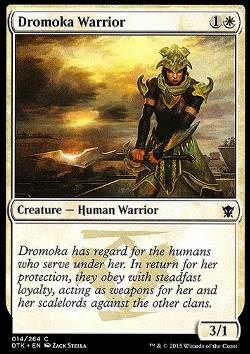 Dromoka Warrior (Dromoka-Kriegerin)
